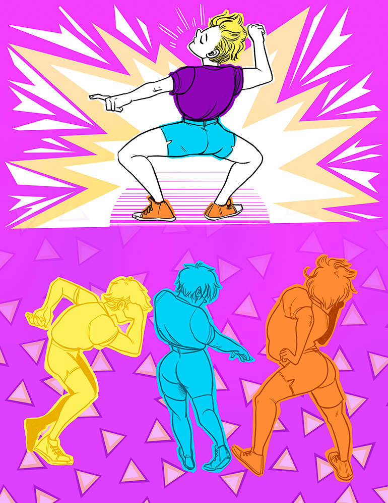 That dance from BDGs 'Dances Moving Episode 7'. Go watch it.