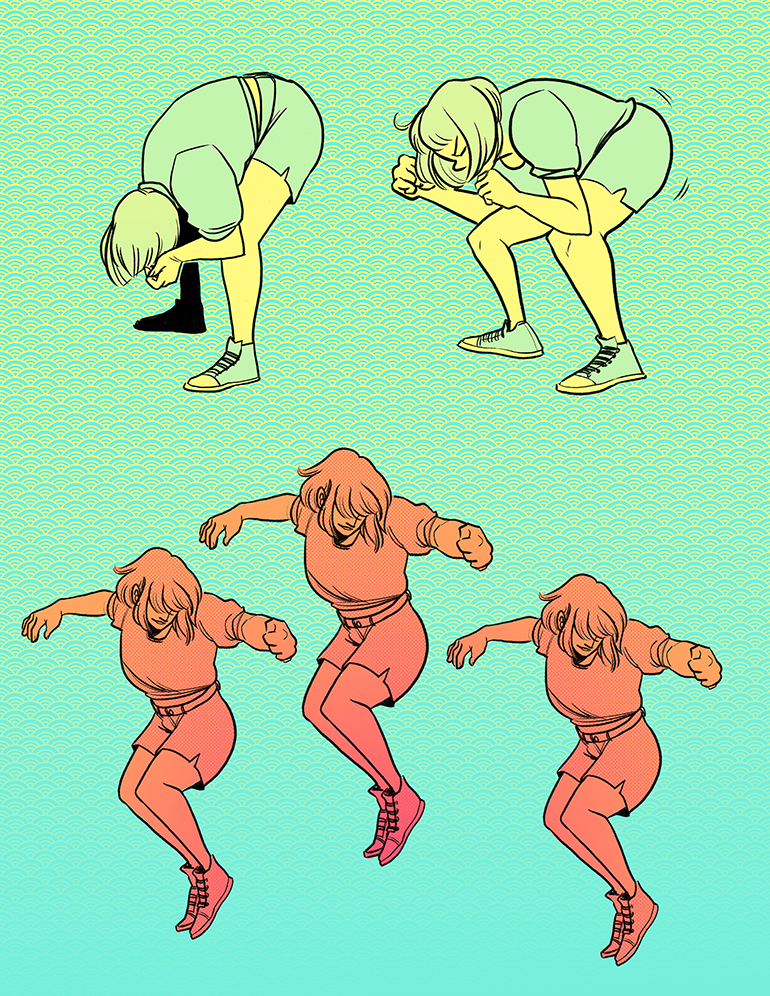 Dancing! Jumping! Skipping!