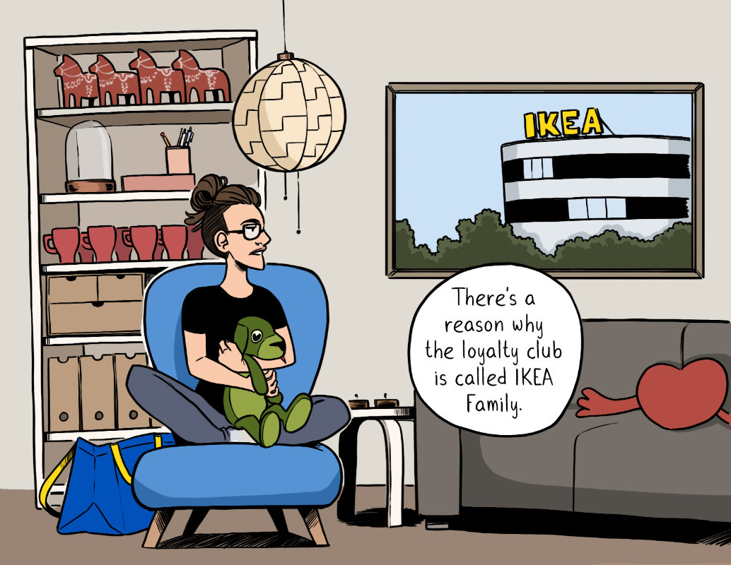 There's a reason why the loyalty club is called IKEA family.